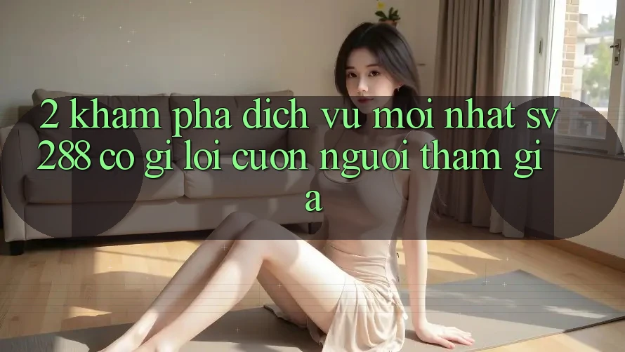 2. Khám Phá Dịch Vụ Mới nhất sv288: Có Gì Lôi cuốn Người tham gia?