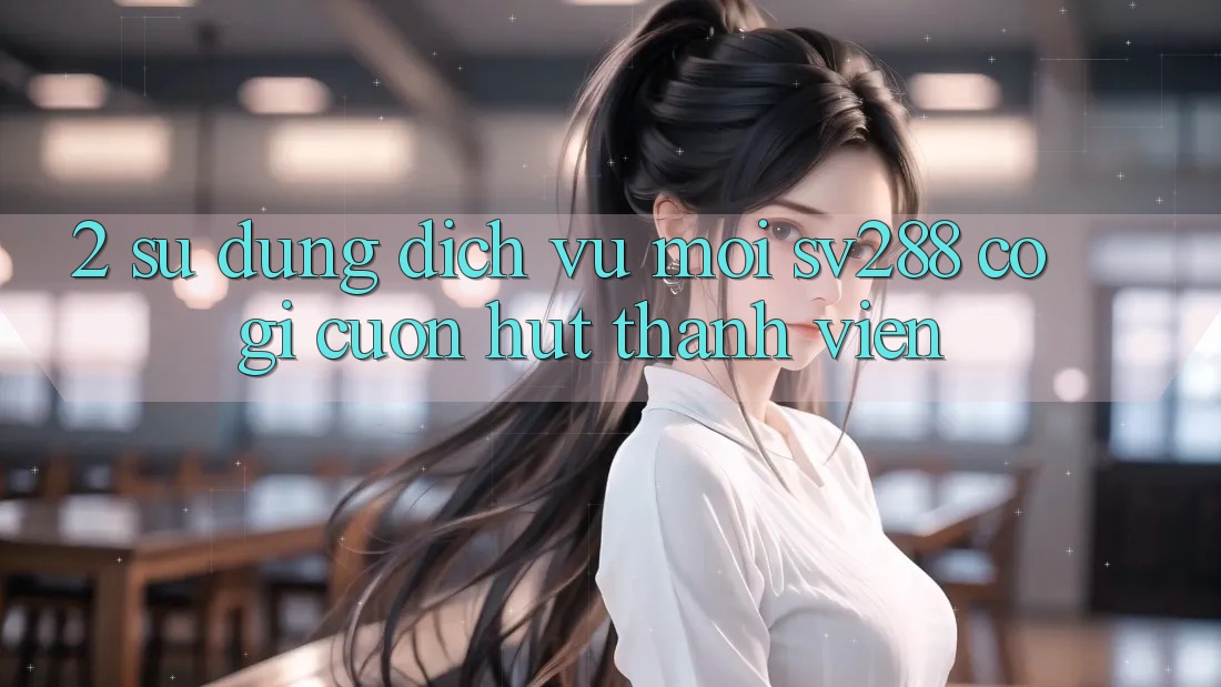 2. Sử dụng Dịch Vụ Mới sv288: Có Gì Cuốn Hút Thành viên? 2. Sử dụng Dịch Vụ Mới sv288: Có Gì Cuốn Hút Thành viên?