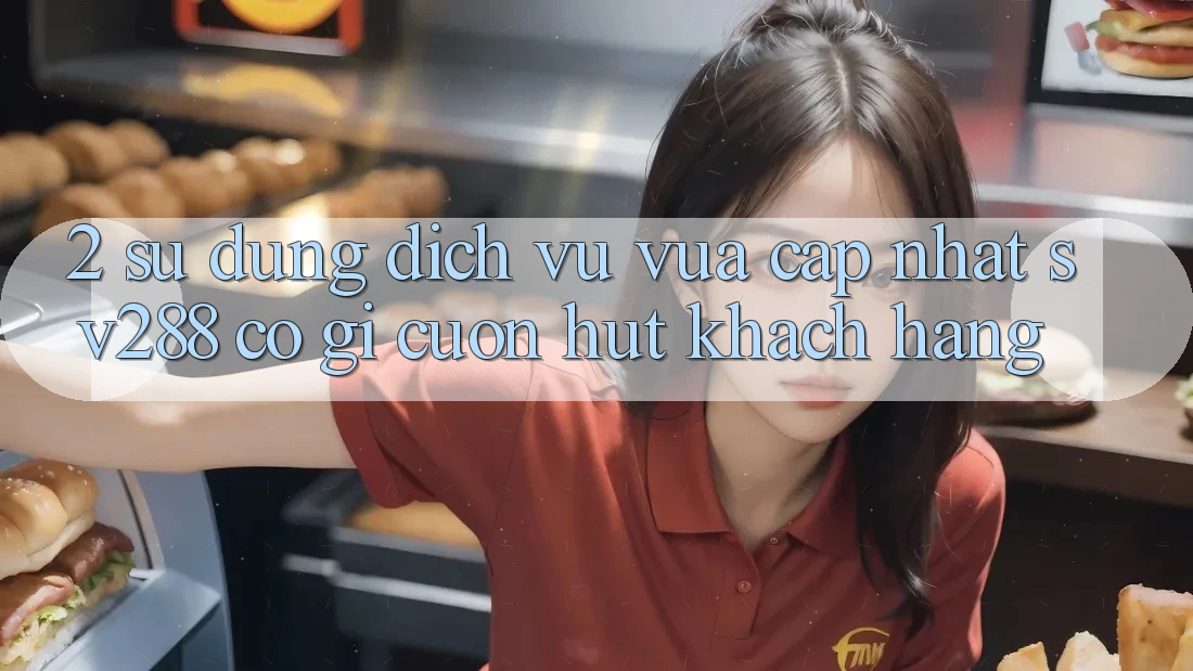 2. Sử dụng Dịch Vụ Vừa cập nhật sv288: Có Gì Cuốn hút Khách hàng?