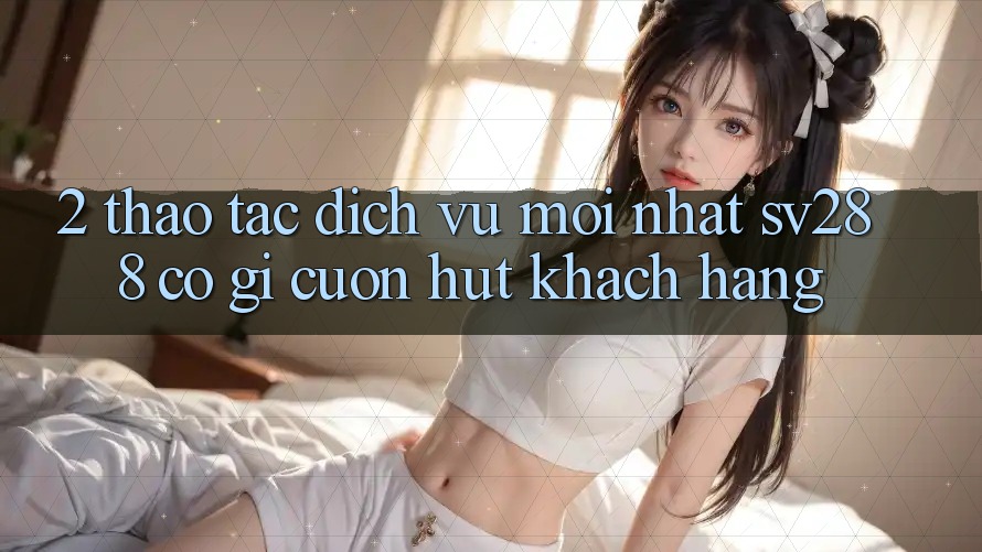 2. Thao tác Dịch Vụ Mới nhất sv288: Có Gì Cuốn Hút Khách hàng? 2. Thao tác Dịch Vụ Mới nhất sv288: Có Gì Cuốn Hút Khách hàng?