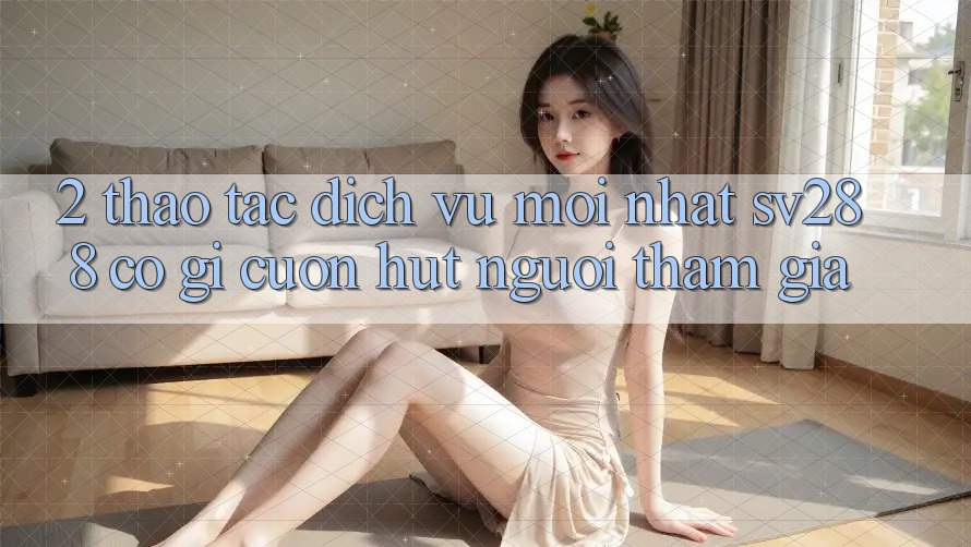 2. Thao tác Dịch Vụ Mới nhất sv288: Có Gì Cuốn Hút Người tham gia? 2. Thao tác Dịch Vụ Mới nhất sv288: Có Gì Cuốn Hút Người tham gia?