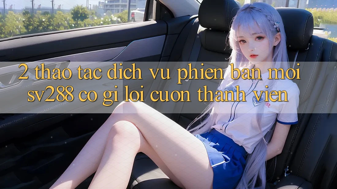 2. Thao tác Dịch Vụ Phiên bản mới sv288: Có Gì Lôi cuốn Thành viên? 2. Thao tác Dịch Vụ Phiên bản mới sv288: Có Gì Lôi cuốn Thành viên?