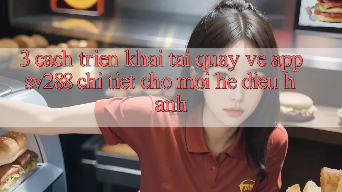 3. Cách triển khai Tải quay về App sv288 Chi Tiết Cho Mọi Hệ Điều Hành