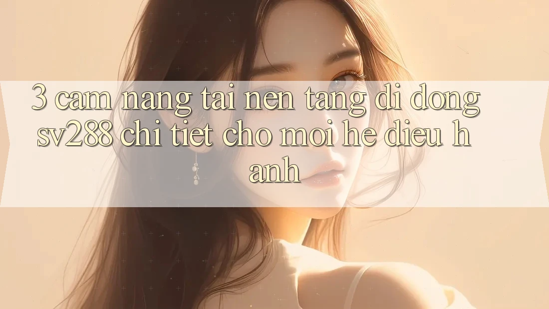 3. Cẩm nang Tải Nền tảng di động sv288 Chi Tiết Cho Mọi Hệ Điều Hành 3. Cẩm nang Tải Nền tảng di động sv288 Chi Tiết Cho Mọi Hệ Điều Hành