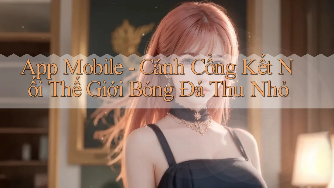 App Mobile - Cánh Cổng Kết Nối Thế Giới Bóng Đá Thu Nhỏ App Mobile - Cánh Cổng Kết Nối Thế Giới Bóng Đá Thu Nhỏ