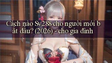 Cách nào Sv288 cho người mới bắt đầu (2026)   cho gia đình