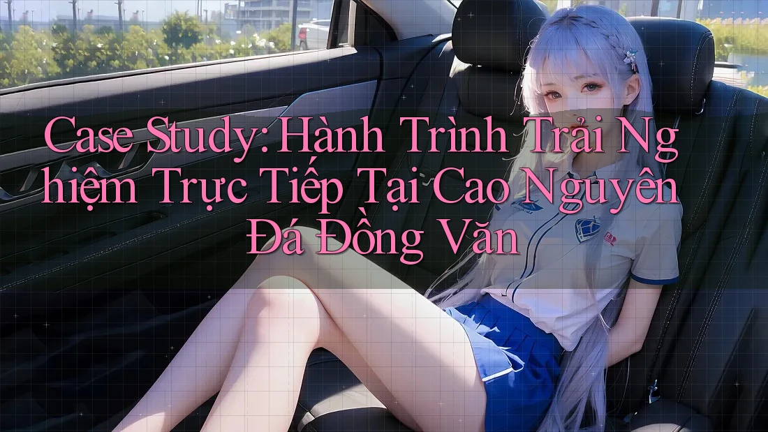 Case Study: Hành Trình Trải Nghiệm Trực Tiếp Tại Cao Nguyên Đá Đồng Văn
