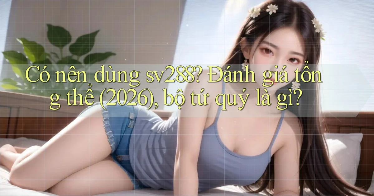 Có nên dùng sv288 đánh giá tổng thể (2026), bộ tứ quý là gì