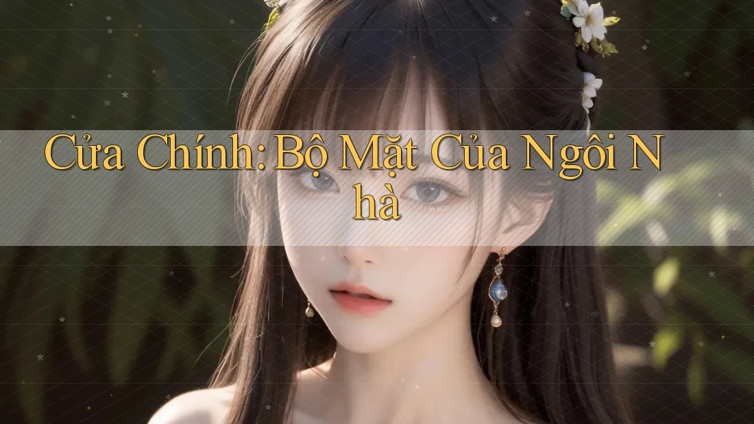 Cửa Chính: Bộ Mặt Của Ngôi Nhà