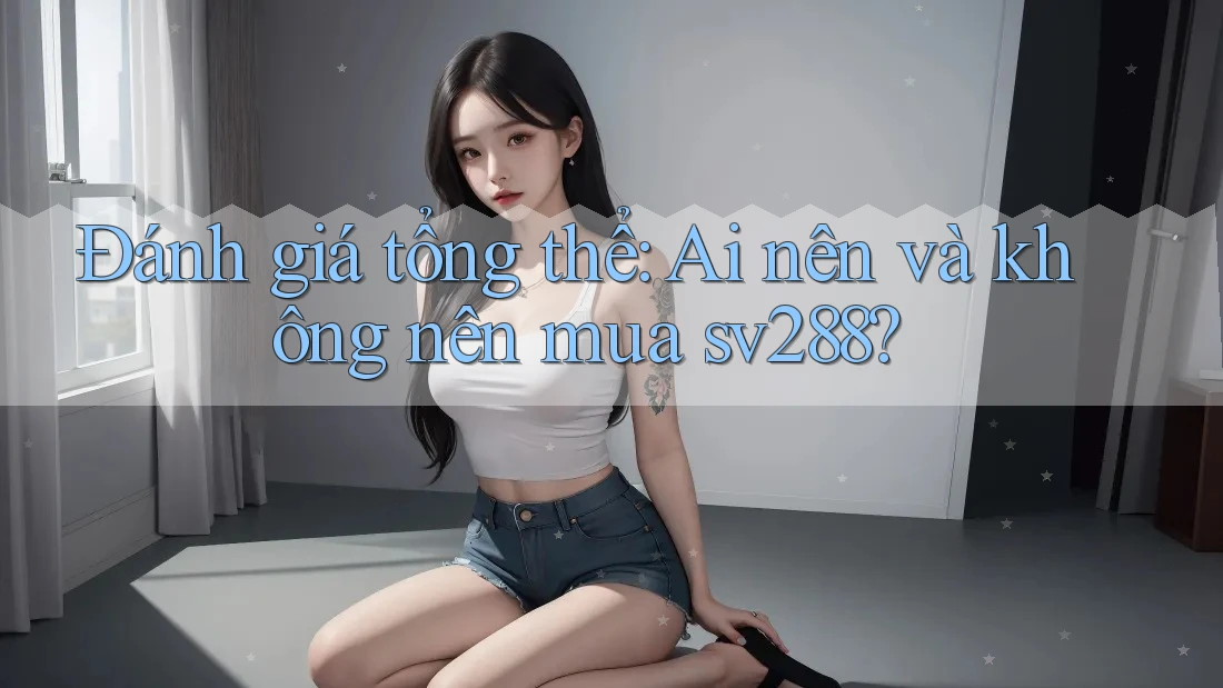 Đánh giá tổng thể: Ai nên và không nên mua sv288? Đánh giá tổng thể: Ai nên và không nên mua sv288?