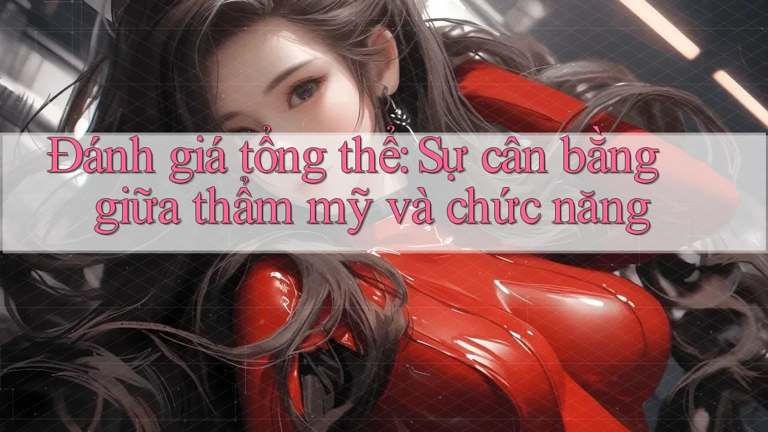 Đánh giá tổng thể: Sự cân bằng giữa thẩm mỹ và chức năng Đánh giá tổng thể: Sự cân bằng giữa thẩm mỹ và chức năng
