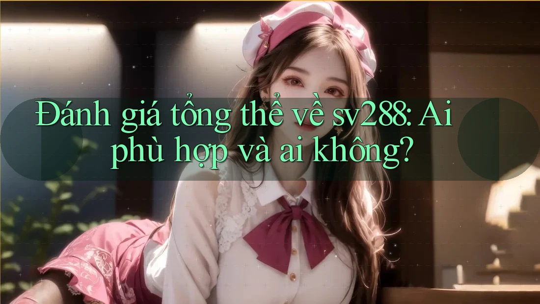 Đánh giá tổng thể về sv288: Ai phù hợp và ai không?