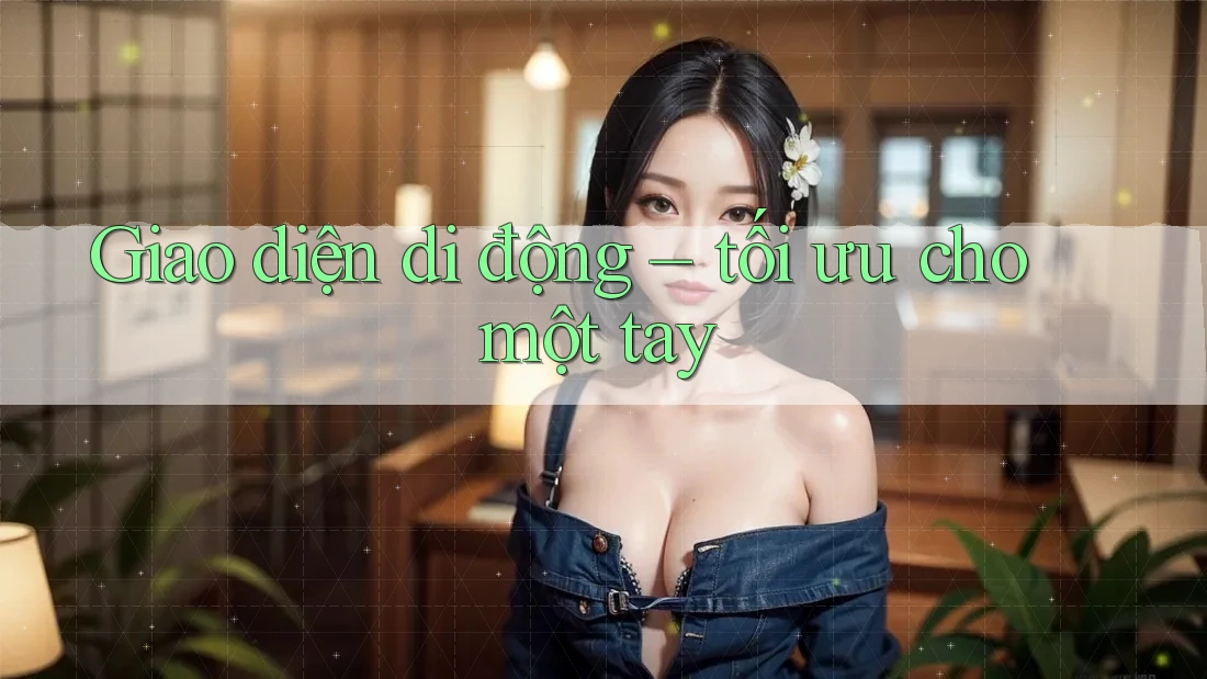Giao diện di động – tối ưu cho một tay