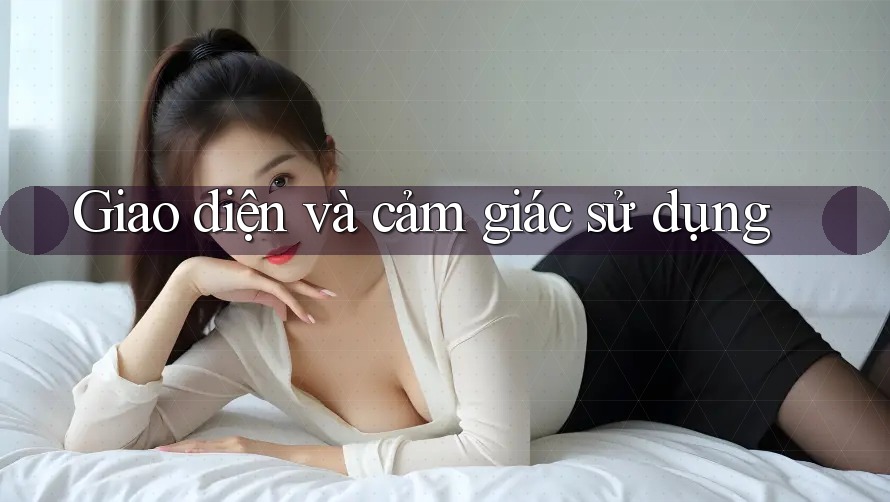Giao diện và cảm giác sử dụng Giao diện và cảm giác sử dụng