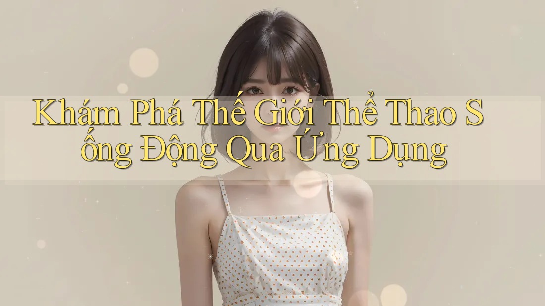 Khám Phá Thế Giới Thể Thao Sống Động Qua Ứng Dụng Khám Phá Thế Giới Thể Thao Sống Động Qua Ứng Dụng