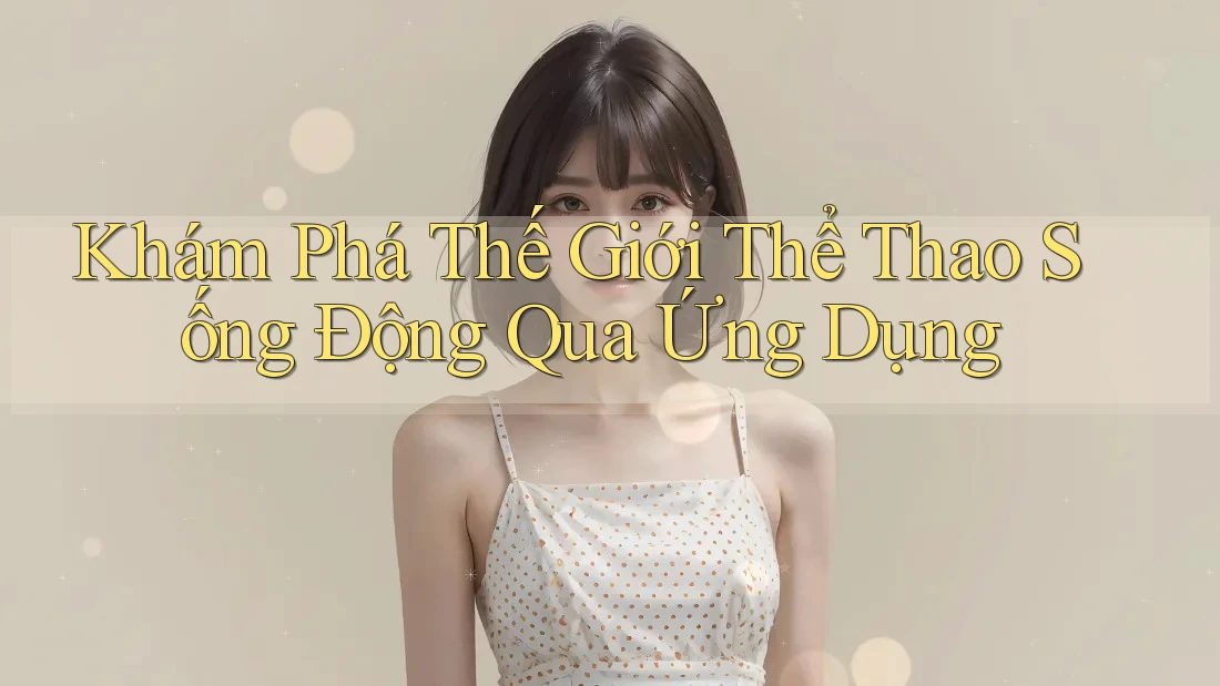 Khám Phá Thế Giới Thể Thao Sống Động Qua Ứng Dụng
