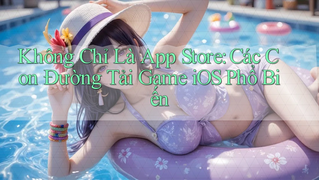 Không Chỉ Là App Store: Các Con Đường Tải Game iOS Phổ Biến
