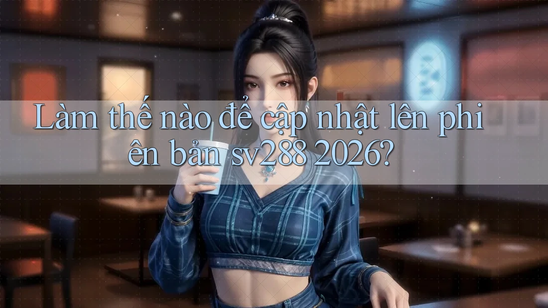 Làm thế nào để cập nhật lên phiên bản sv288 2026? Làm thế nào để cập nhật lên phiên bản sv288 2026?