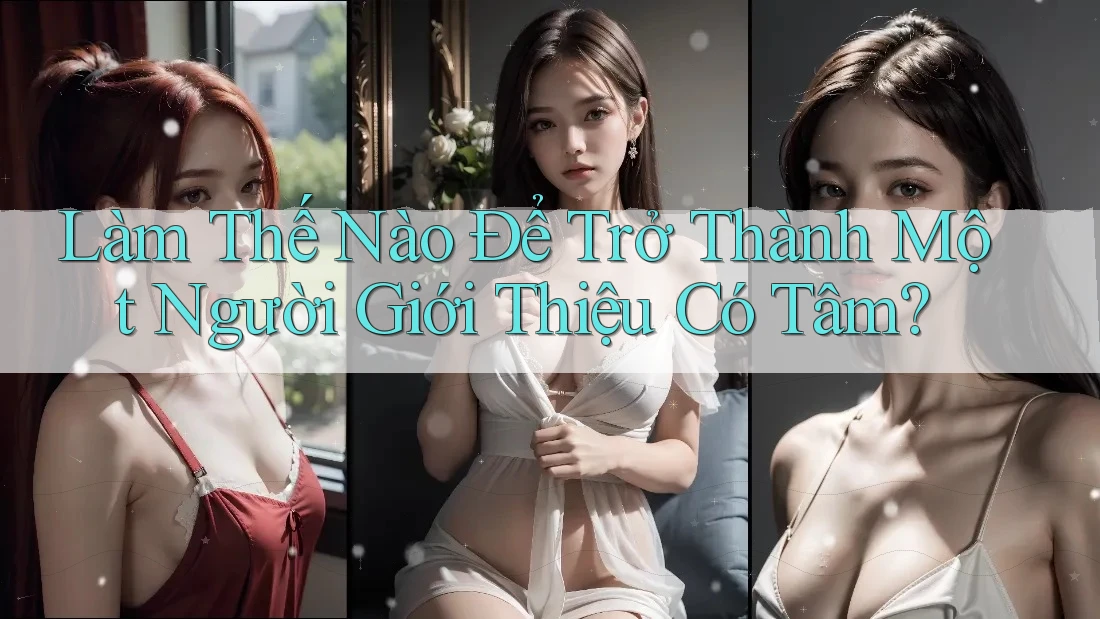 Làm Thế Nào Để Trở Thành Một Người Giới Thiệu Có Tâm? Làm Thế Nào Để Trở Thành Một Người Giới Thiệu Có Tâm?