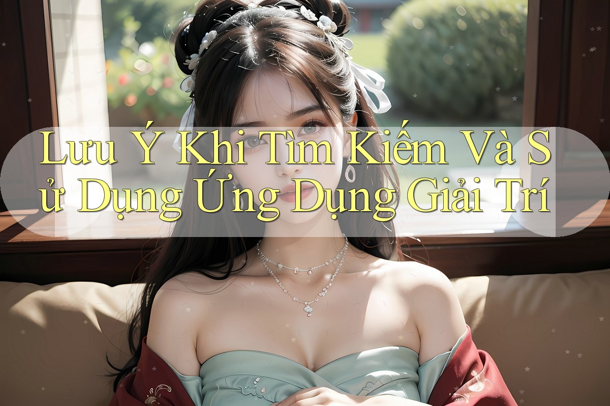 Lưu Ý Khi Tìm Kiếm Và Sử Dụng Ứng Dụng Giải Trí Lưu Ý Khi Tìm Kiếm Và Sử Dụng Ứng Dụng Giải Trí