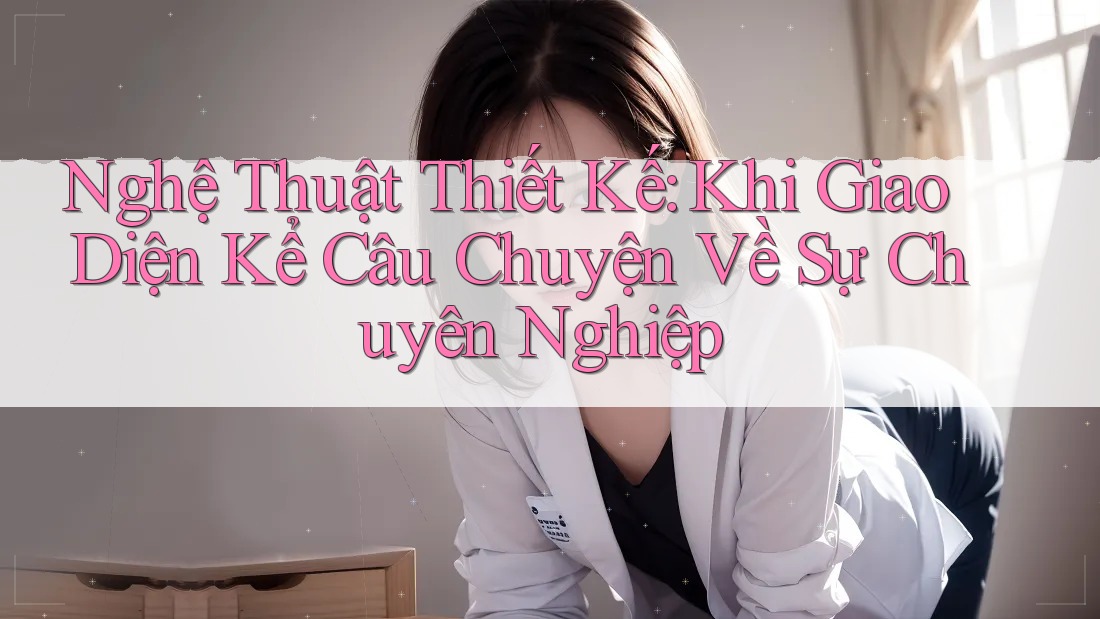 Nghệ Thuật Thiết Kế: Khi Giao Diện Kể Câu Chuyện Về Sự Chuyên Nghiệp Nghệ Thuật Thiết Kế: Khi Giao Diện Kể Câu Chuyện Về Sự Chuyên Nghiệp