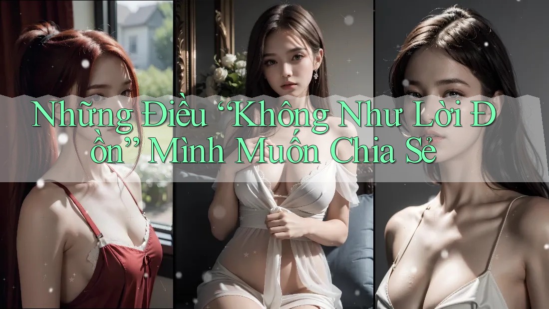 Những Điều “Không Như Lời Đồn” Mình Muốn Chia Sẻ Những Điều “Không Như Lời Đồn” Mình Muốn Chia Sẻ