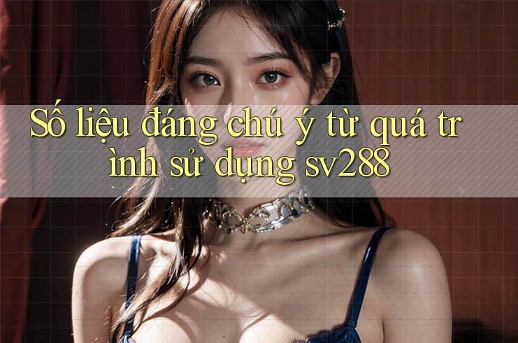 Số liệu đáng chú ý từ quá trình sử dụng sv288