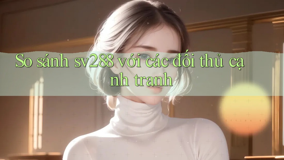 So sánh sv288 với các đối thủ cạnh tranh