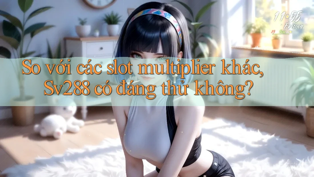 So với các slot multiplier khác, Sv288 có đáng thử không? So với các slot multiplier khác, Sv288 có đáng thử không?