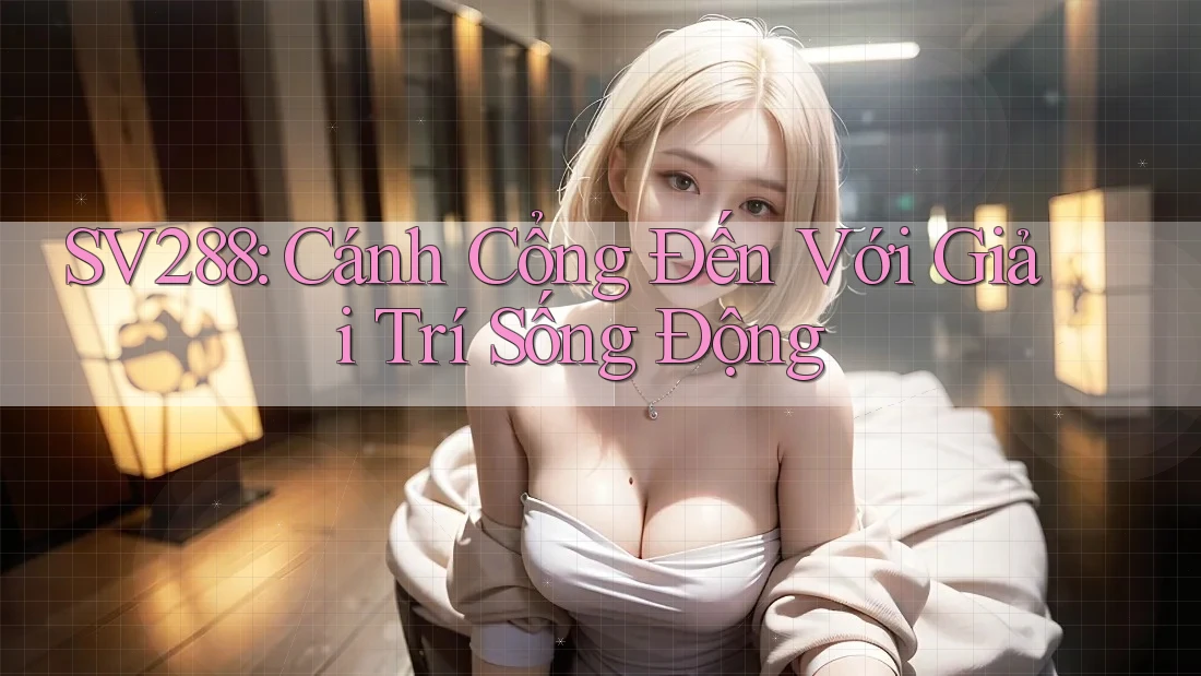 SV288: Cánh Cổng Đến Với Giải Trí Sống Động SV288: Cánh Cổng Đến Với Giải Trí Sống Động