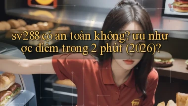 sv288 có an toàn không ưu nhược điểm trong 2 phút (2026)