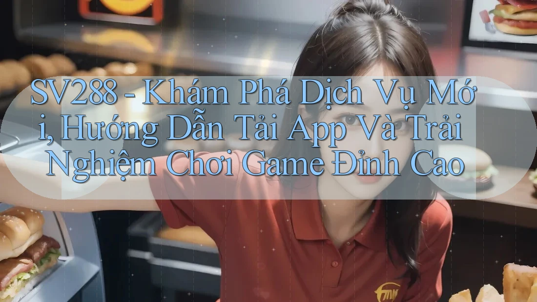 SV288 - Khám Phá Dịch Vụ Mới, Hướng Dẫn Tải App Và Trải Nghiệm Chơi Game Đỉnh Cao