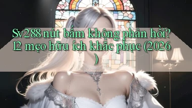 Sv288 nút bấm không phản hồi 12 mẹo hữu ích khắc phục (2026)