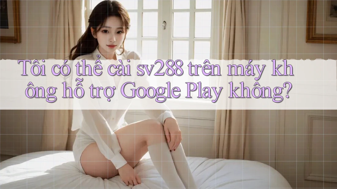 Tôi có thể cài sv288 trên máy không hỗ trợ Google Play không? Tôi có thể cài sv288 trên máy không hỗ trợ Google Play không?
