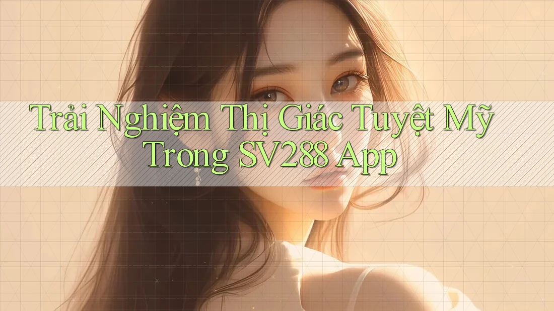 Trải Nghiệm Thị Giác Tuyệt Mỹ Trong SV288 App