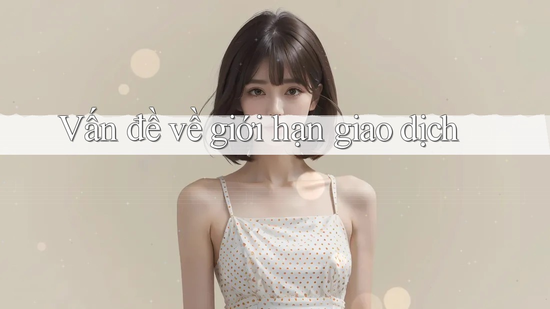 Vấn đề về giới hạn giao dịch